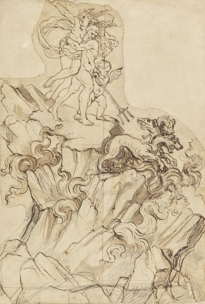 Design for a Fountain by Unbekannt Unbekannt